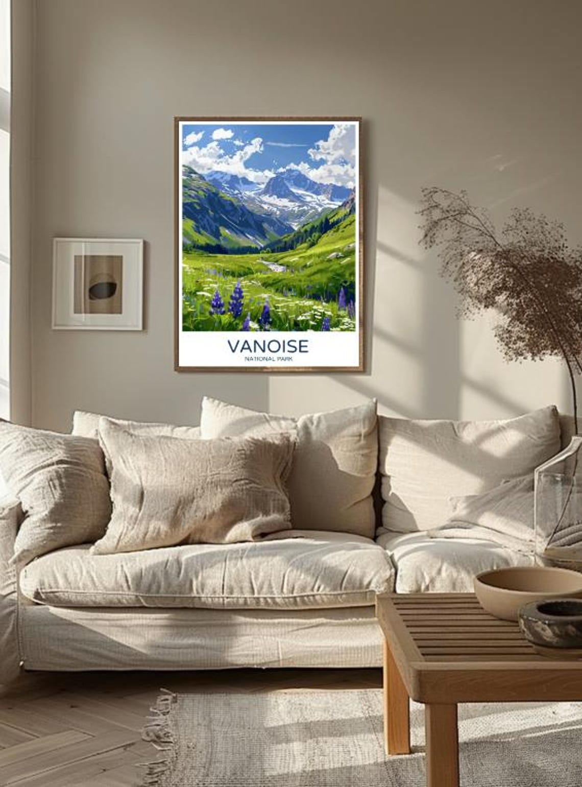 Vanoise National Park France Travel Posteralpine Mountain Landscape Wall Art French Nature Print Hiking Adventure Decor Scenic Outdoor Art - Image 2