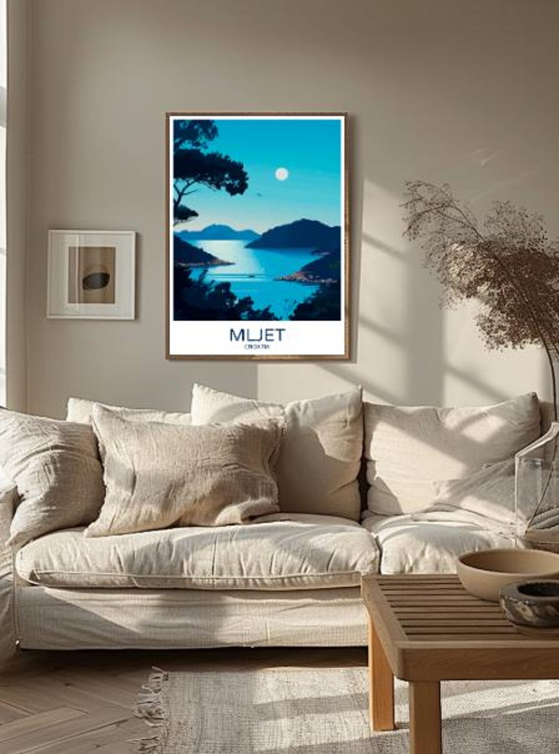 Mljet National Park Croatia Travel Poster Scenic Wall Art Of Lush Forests And Crystal Clear Lakes Croatia Travel Print Nature Decor - Image 2