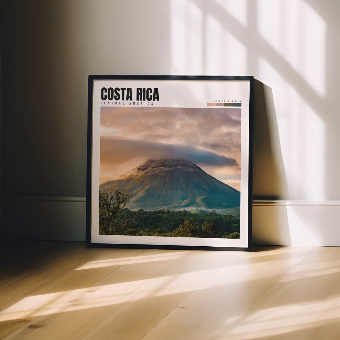 Costa Rica Travel Poster, Costa Rica Wall Decor - Image 3