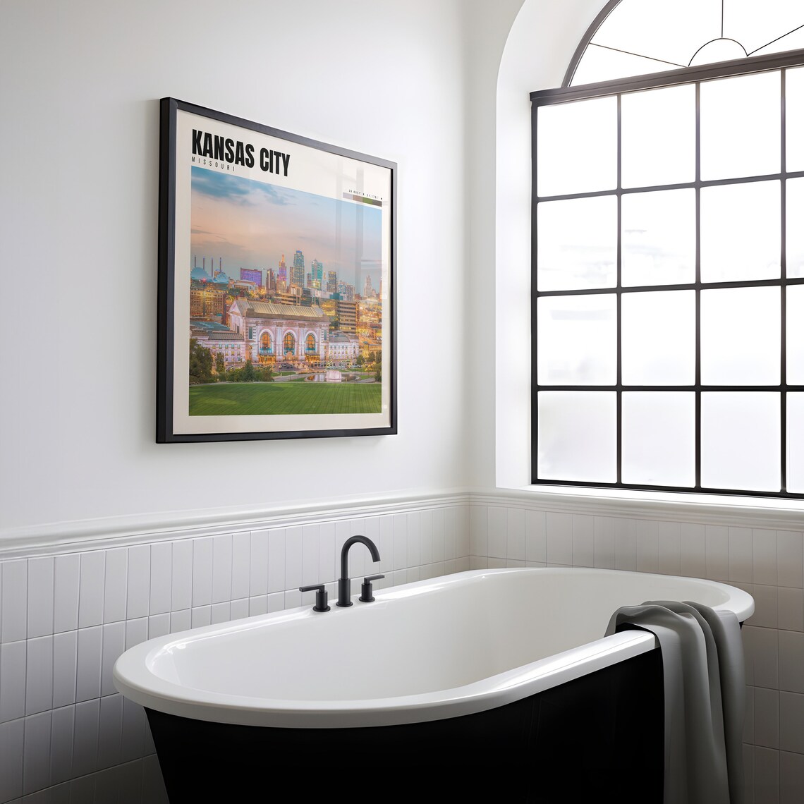 Kansas City Missouri Travel Poster, City Wall Art - Image 2
