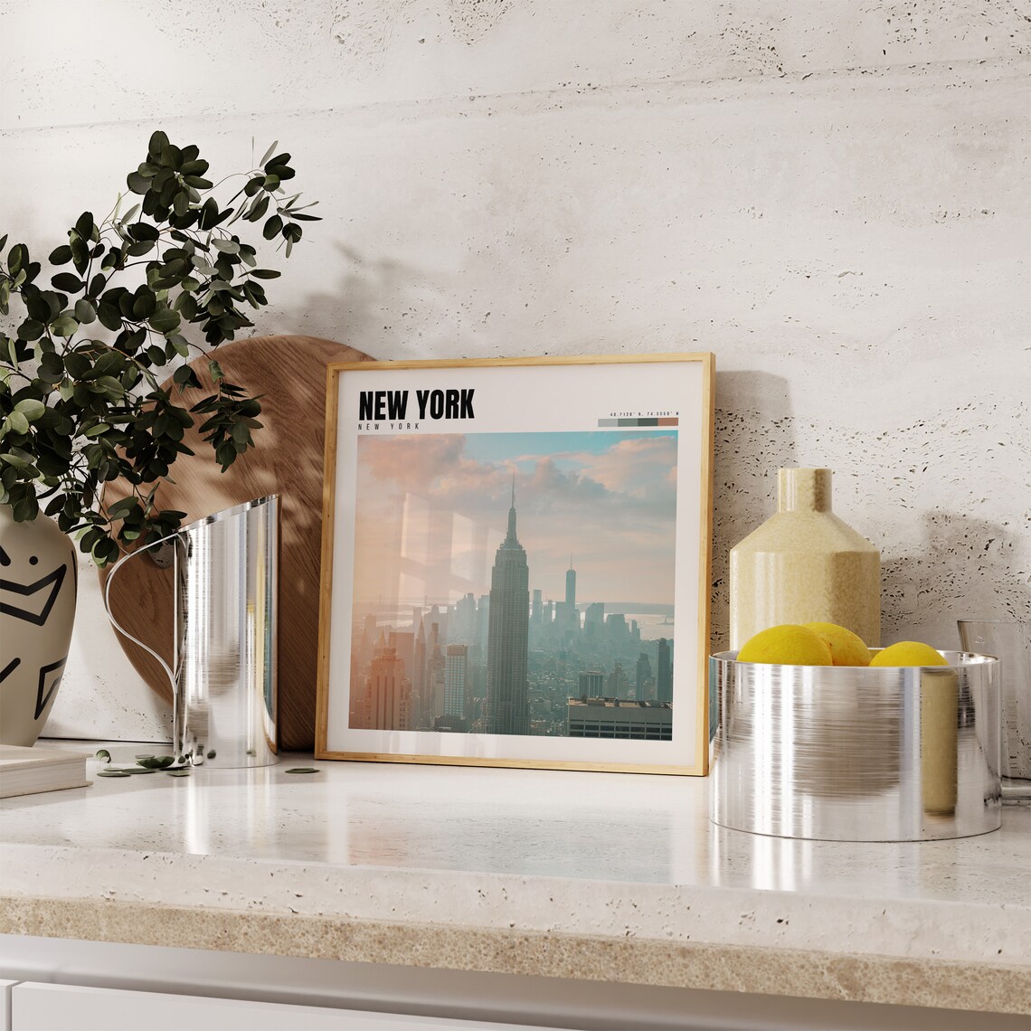 New York City, Manhattan Empire State Building Art Print - Image 4