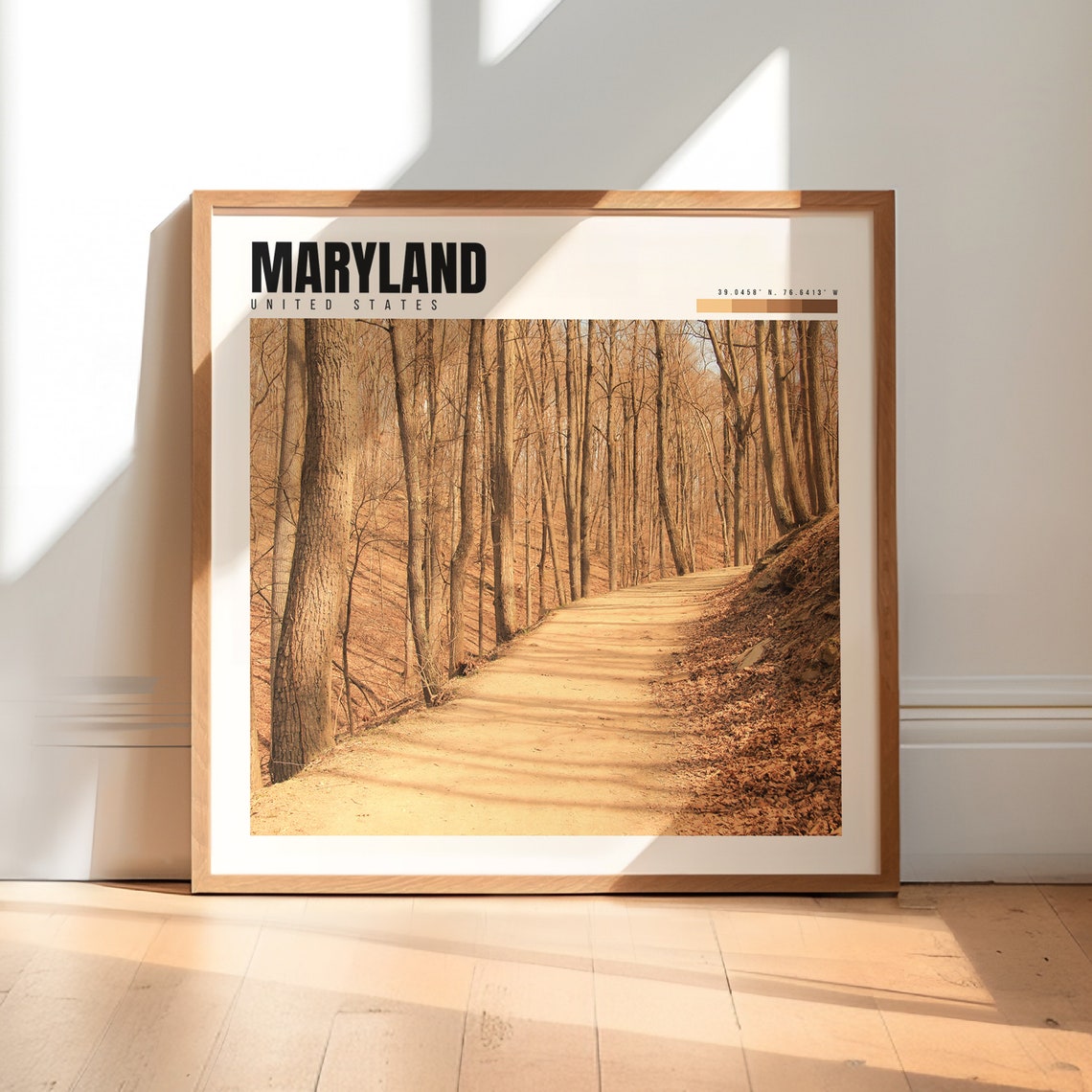Maryland Print Maryland Poster Maryland Wall Art Maryland Photography Maryland Decor Maryland Gifts P 036