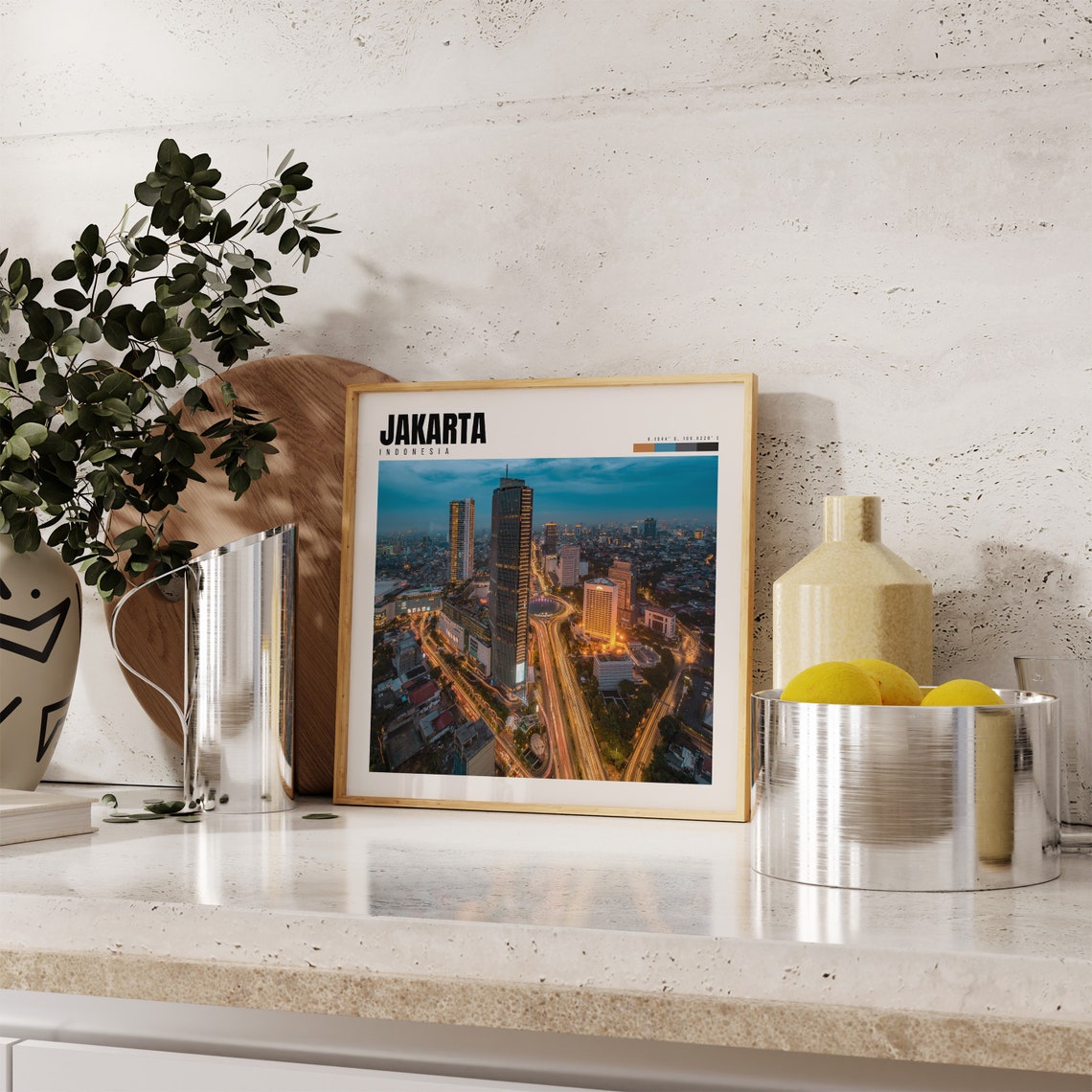 Jakarta Print Jakarta Indonesia Poster Jakarta Wall Art Jakarta Artwork Jakarta Decor Jakarta Gift Jakarta Photo P 104 - Image 4