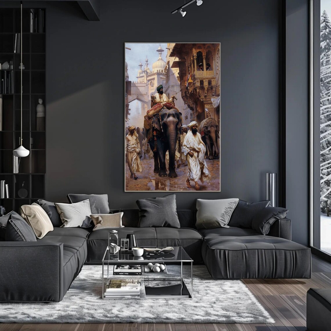 Arabian Street Art Print, Middle Eastern Decor - Image 4