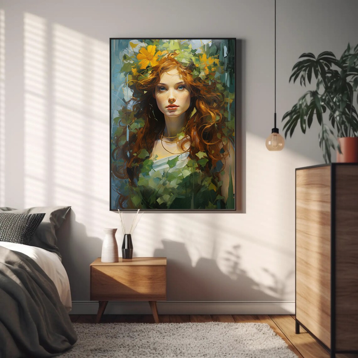 Aine Irish Goddess Celtic Mythology Art Print - Image 2