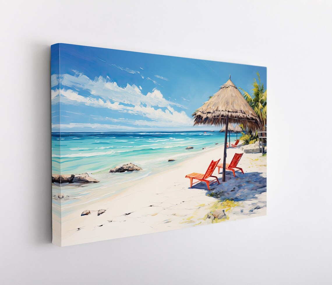 Isla Holbox Mexico Travel Poster, Wall Art Print - Image 4