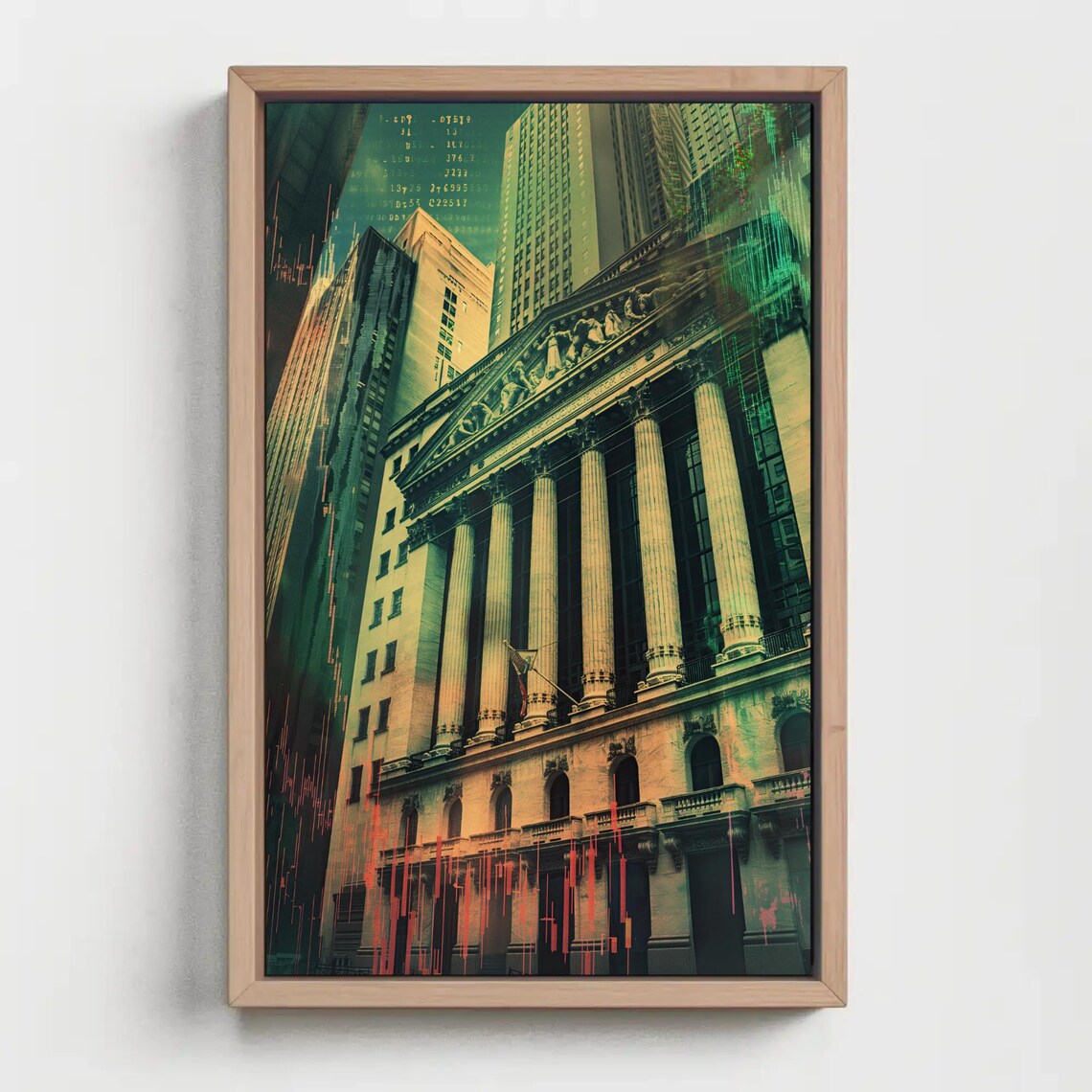 New York Stock Exchange, Wall Street Art Print - Image 3