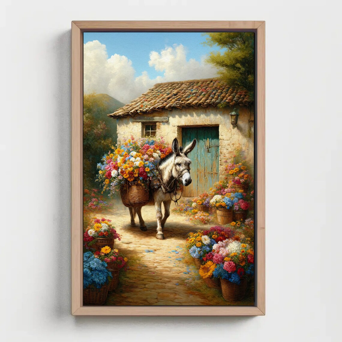 Mexican Burro Rustic Farmhouse Art Print, Mexico - Image 5
