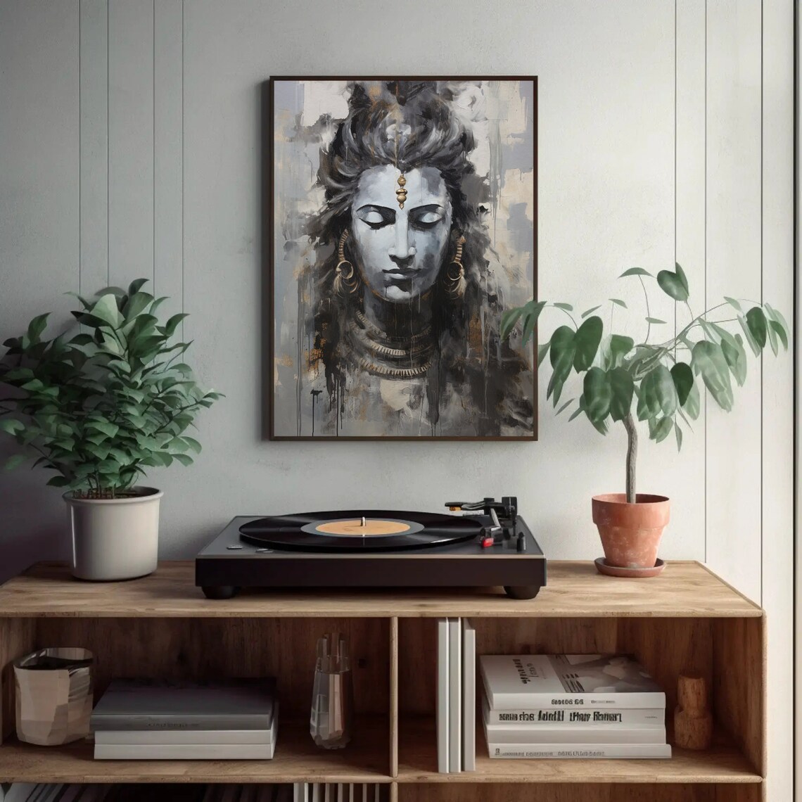 Shiva Hindu God Poster Print, Indian Wall Decor - Image 3