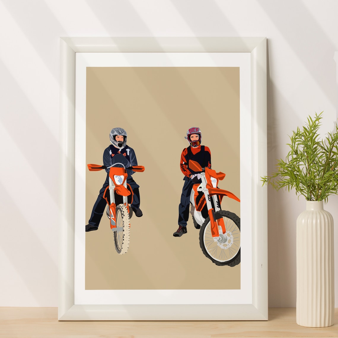 Custom Car Portrait Art Print, Gift for Car Lovers - Image 2