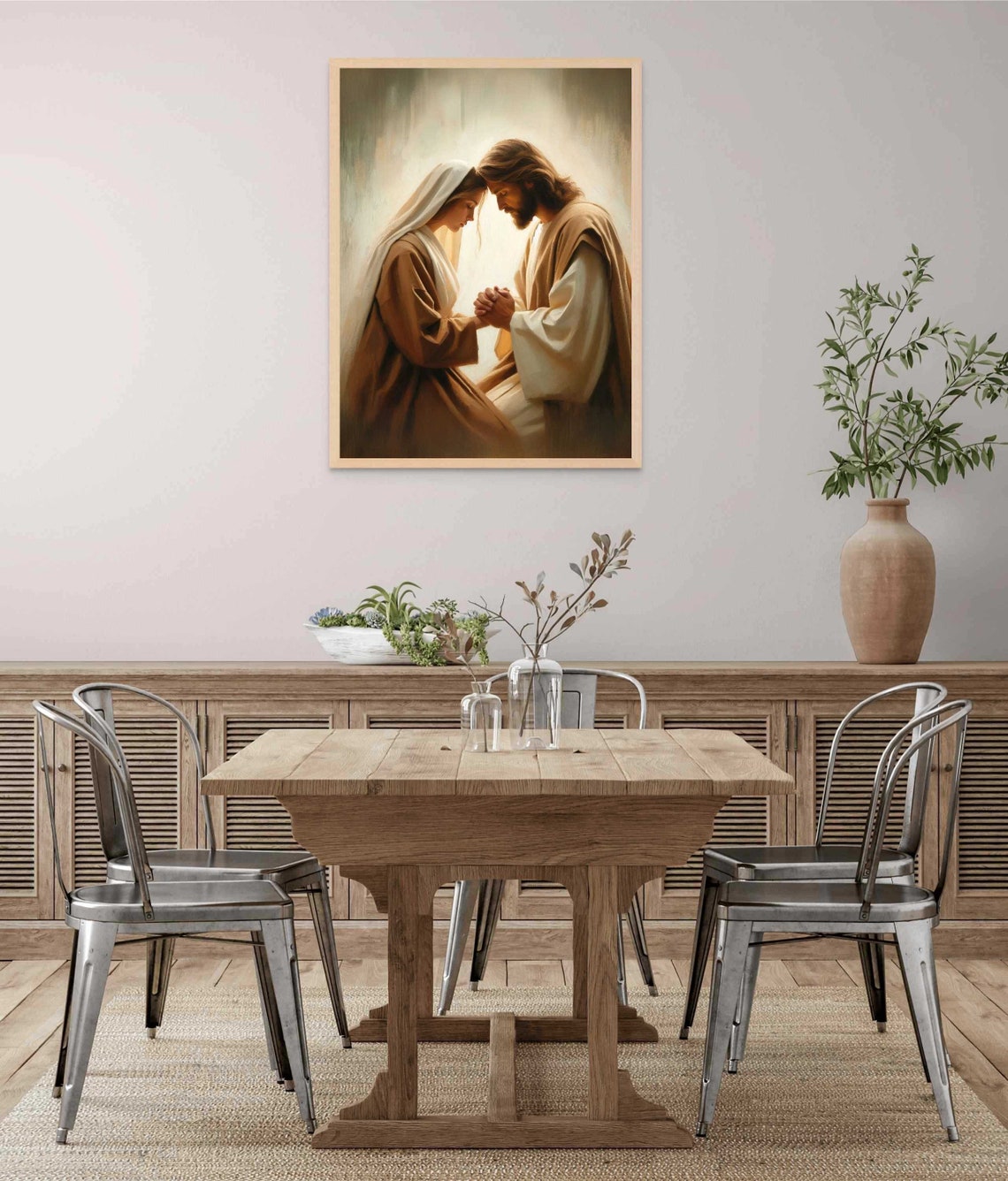 Hard Confessions Christian Wall Art Jesus And Girl Art Picture Of Jesus Lds Wall Art Bible Art Christian Art Jesus Prints Jesus Art - Image 6