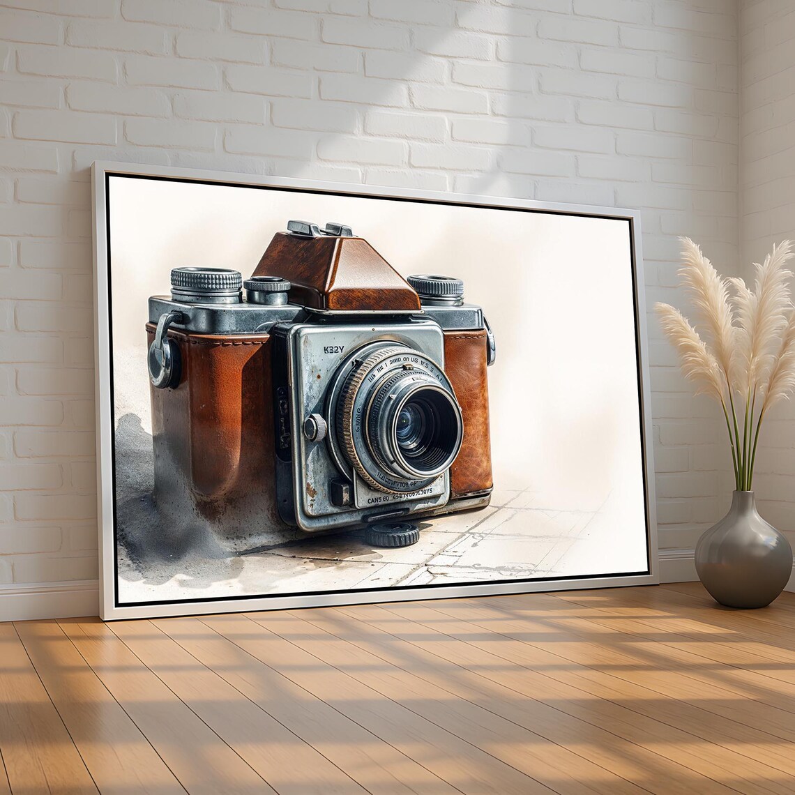Vintage Camera Retro Film Photography Art Print