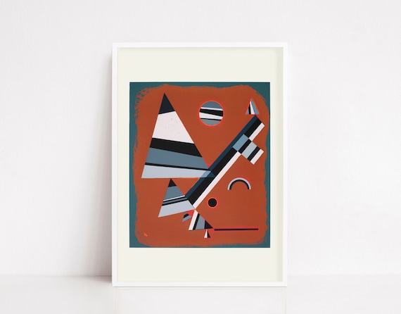 Kandinsky Gris Poster Kandinsky Poster Kandinsky Print Paul Klee Poster Exhibition Poster