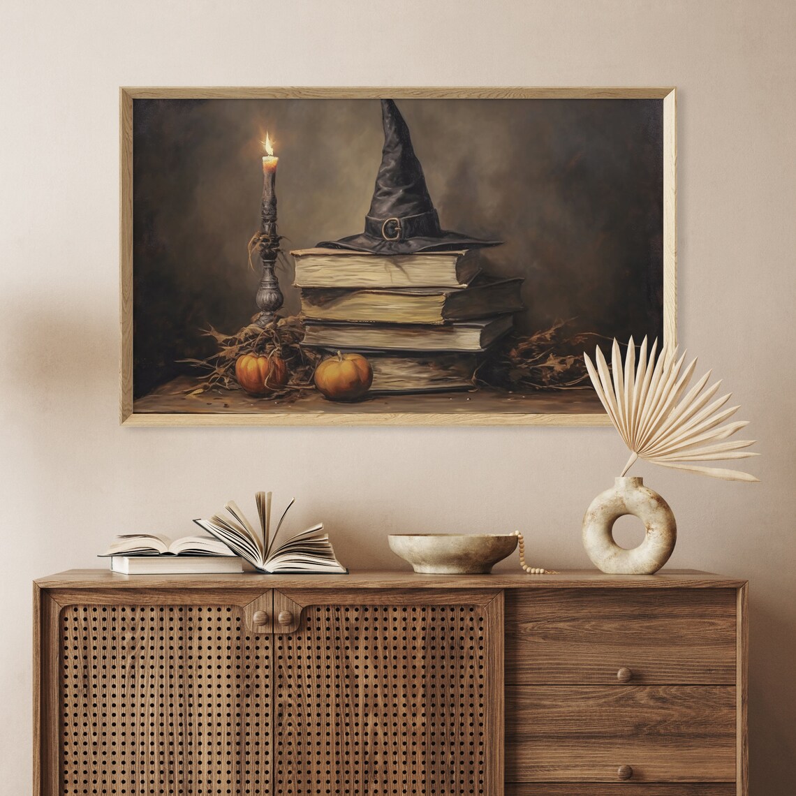Vintage Halloween Witch Spells Poster Print - Image 3
