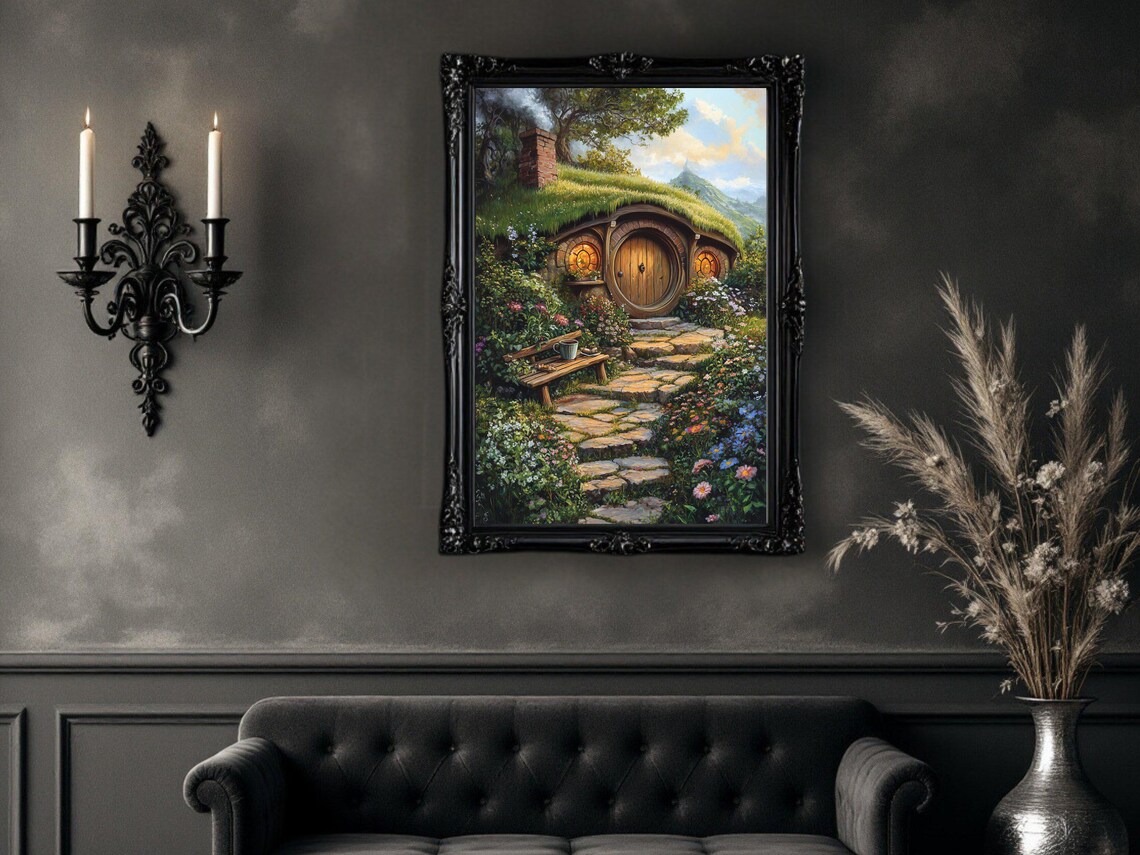 Enchanting Hobbit Home - Magical Fantasy Cottage - Image 2