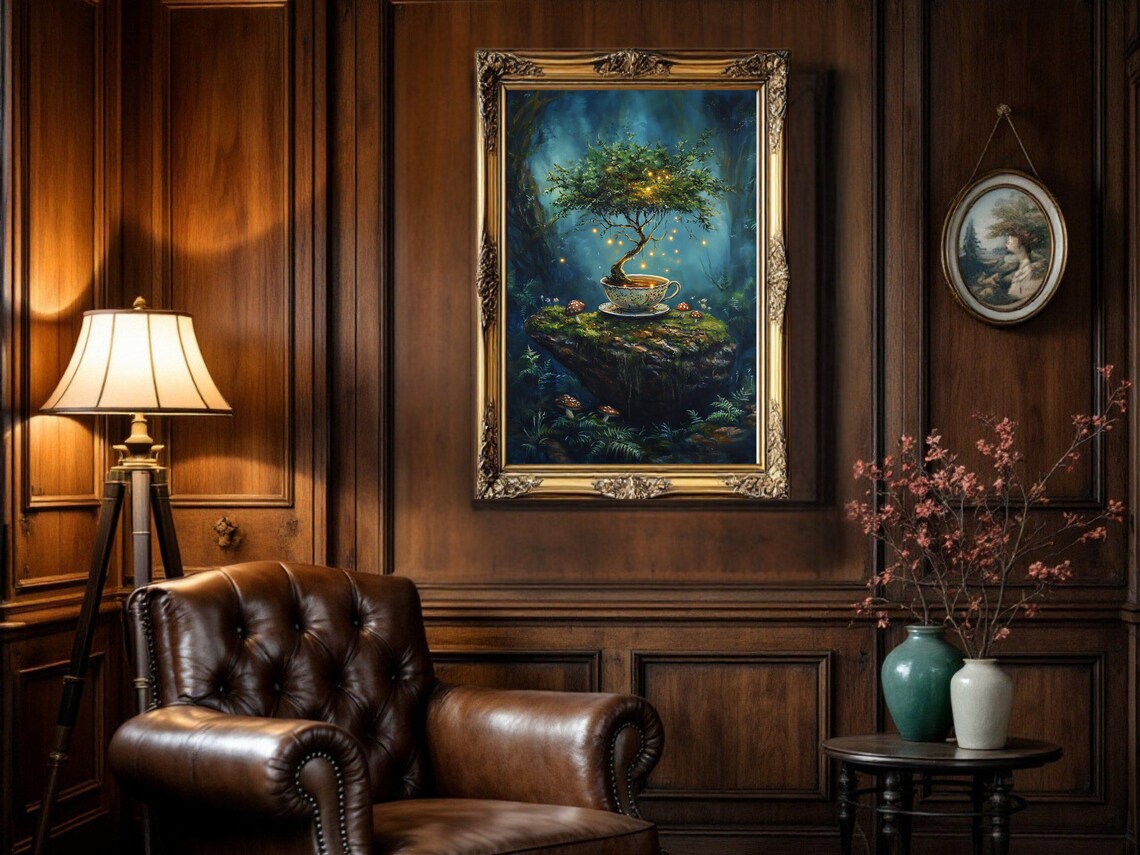 Enchanted Forest - Contemporary Travel Poster - Image 2