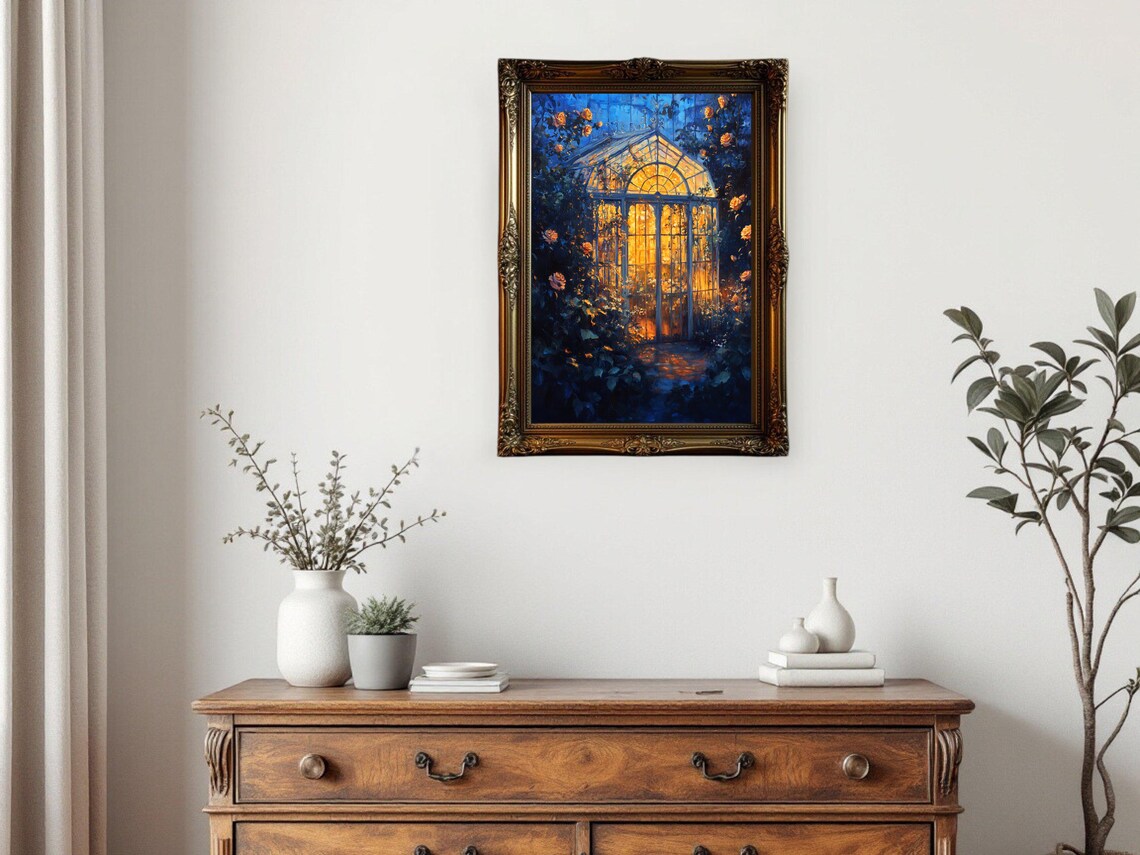 Enchanting Garden - Traditional Travel Poster - Image 3