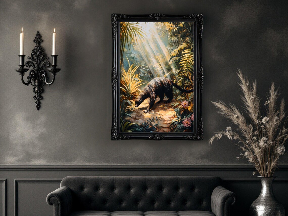 Jungle Wildlife Art Print, Exotic Nature Safari Decor - Image 3