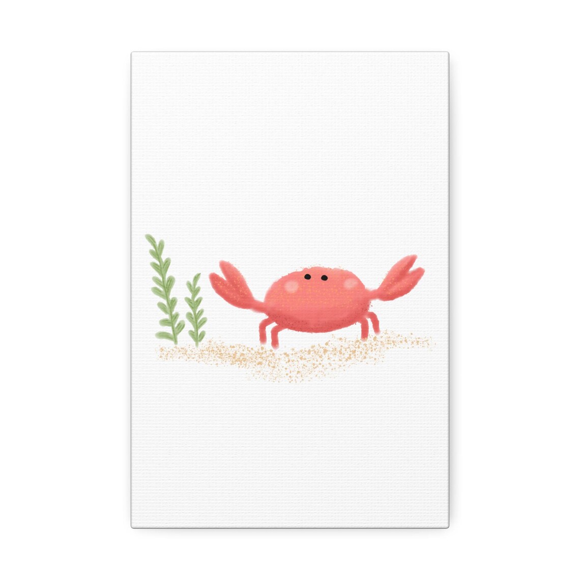 Crab Canvas 12x16