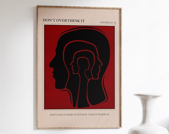 Self Affirmation Retro Silhouette Art Print