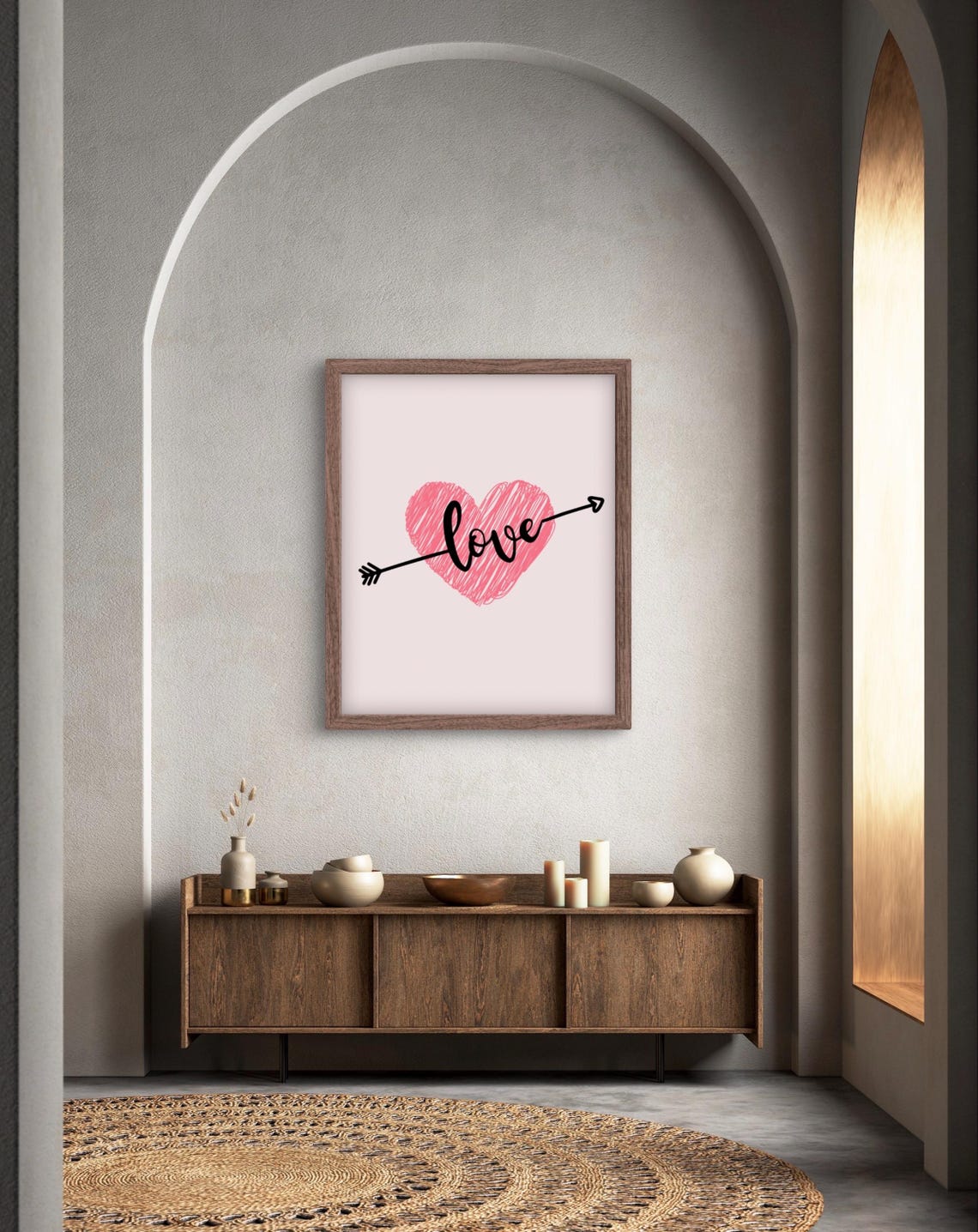 Heart Valentines Day Gift Wall Decor - Image 3