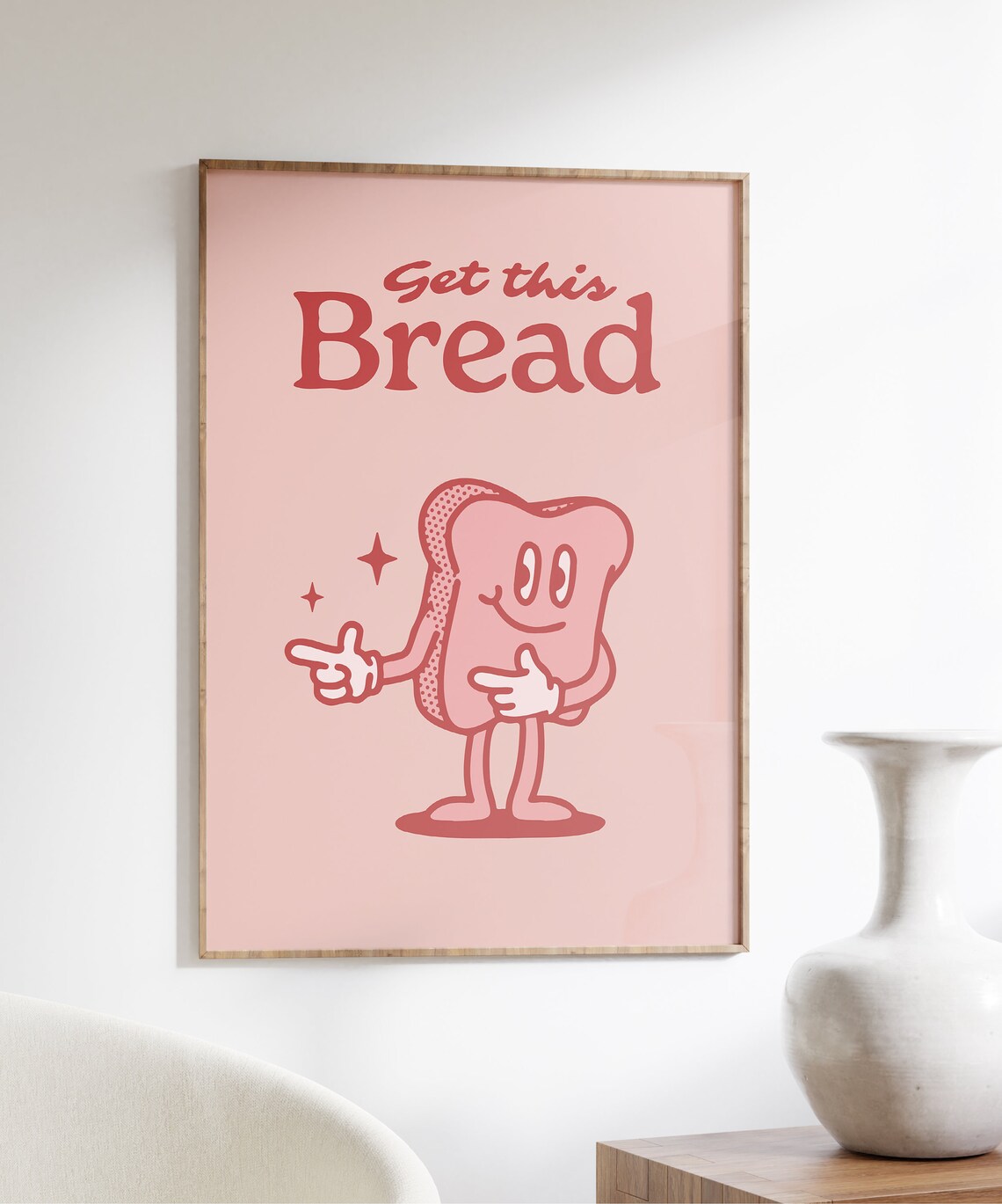 Get This Bread Retro Kitchen Wall Art Print - Image 6