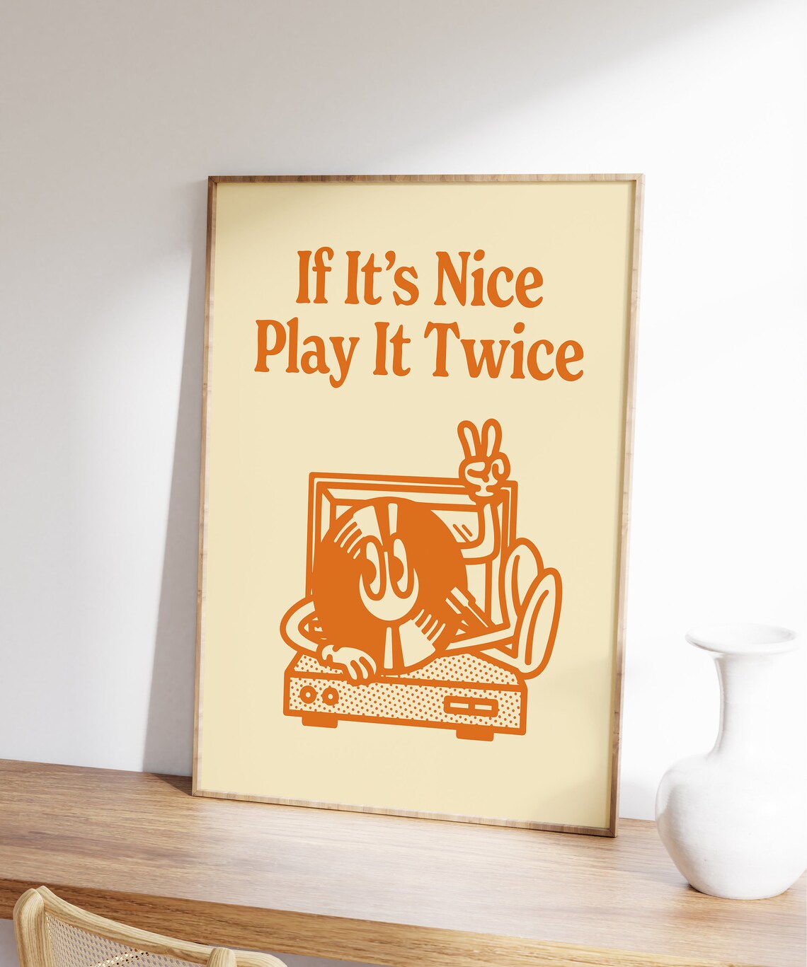 Funky Vinyl Retro Record Art Print, Music Lovers - Image 7