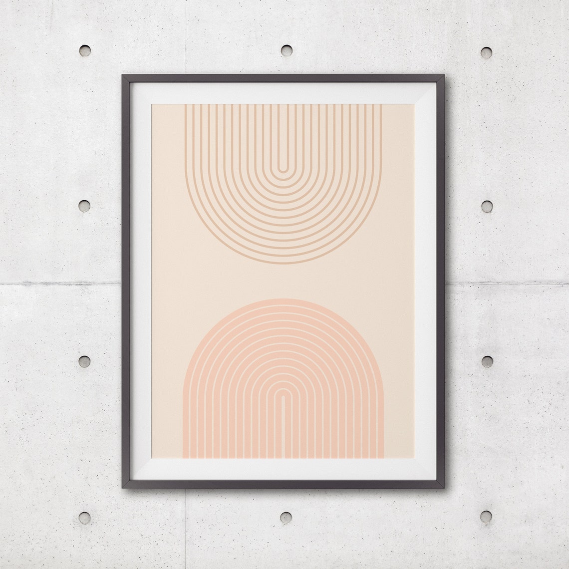 Geometric Wall Art Boho Print Decor Minimalist Print Morden Art Prints Abstract Art Wall Art Minimalist Art Print - Image 3