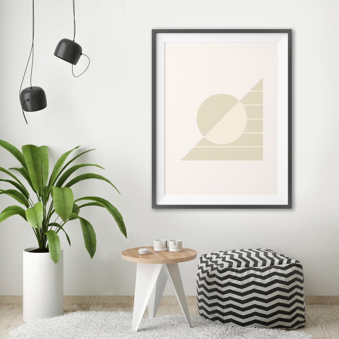 Geometric Art Print Geometric Wall Art Abstract Wall Art Print Minimalist Wall Art Modern Artwork Contemporary Art Print - Image 2