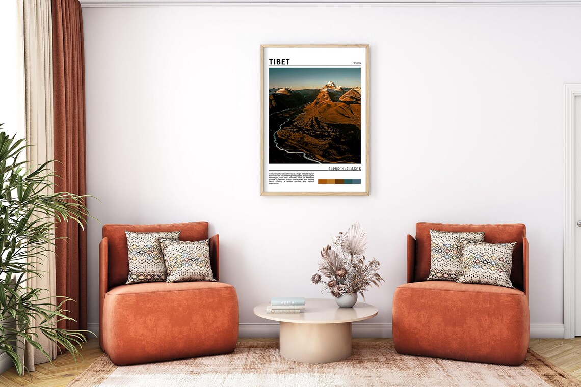 Tibet China Sacred Mount Kailash Sunrise Mountain Sacred Peak Poster - Image 7