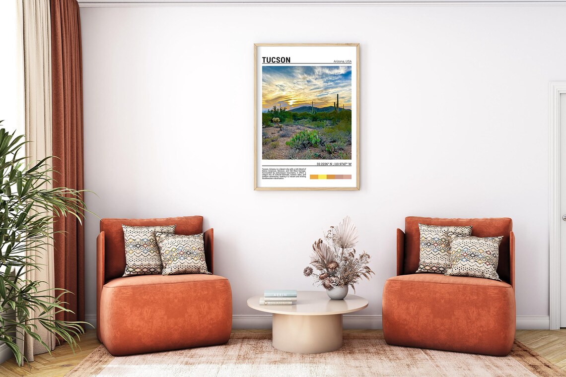 Tucson Travel Poster Print, Arizona Wall Art - Image 7