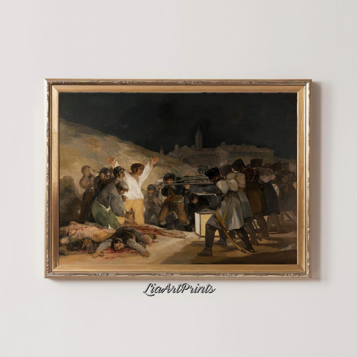 Francisco Goya The Third of May 1808 Night Execution Scene Poster - Image 2