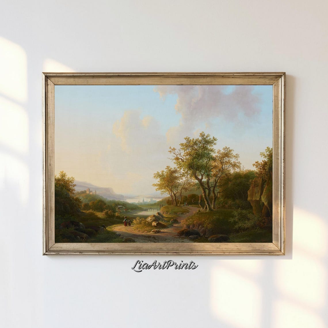 Serene Landscape, Tranquil Nature Scene