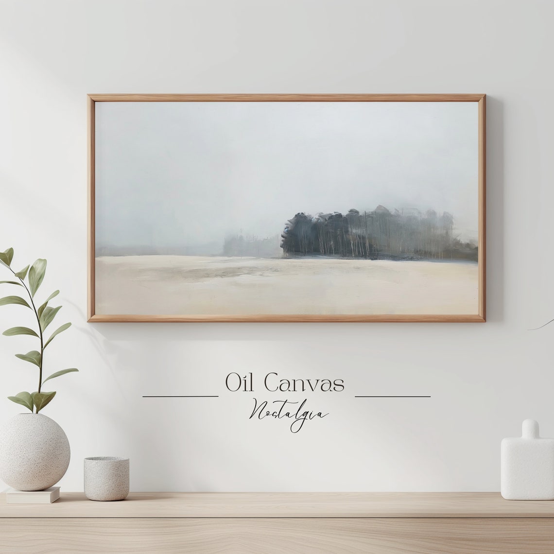 Moody Abstract Frame Tv Art Minimalist Art - Image 3