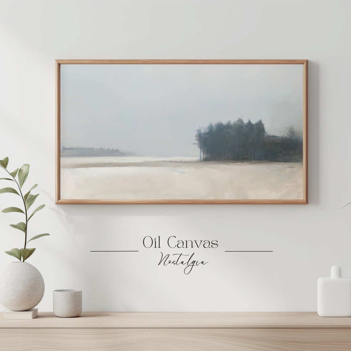 Frame Tv Art Moody Abstract Tv Art Minimalist Art - Image 3