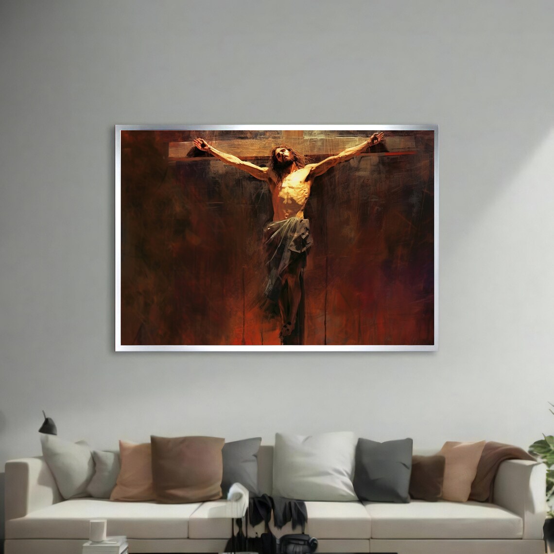 Jesus Christ Crucifixion - Spiritual Wall Art Print - Image 5