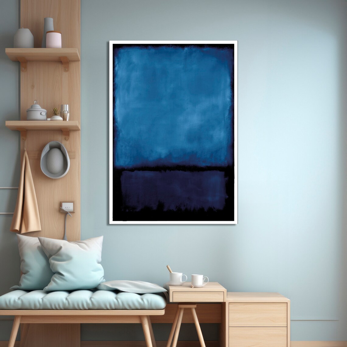 Mark Rokhto Inspired Abstract Art, Modern Decor - Image 4