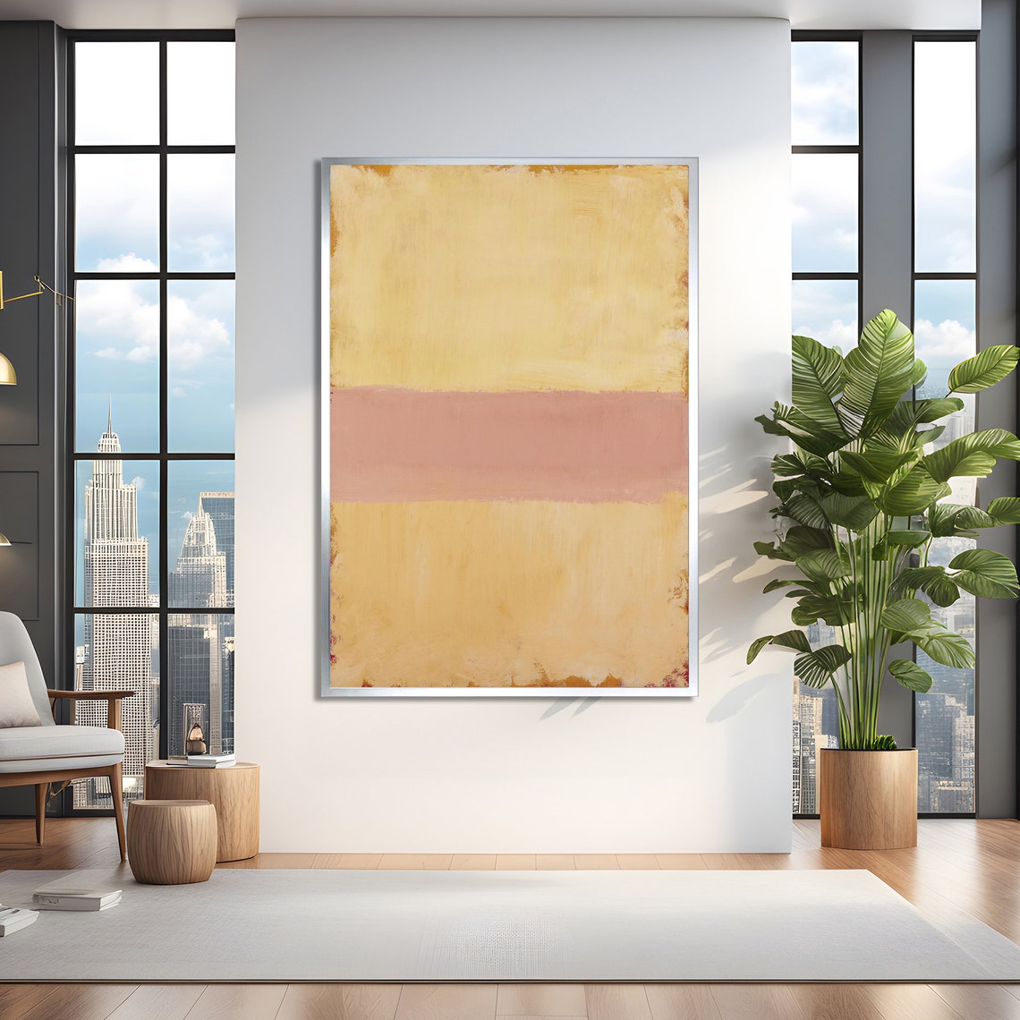Mark Rothko Style Abstract Art Print - Image 2