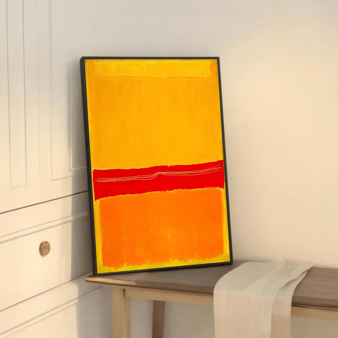 Mark Rokhto Inspired Abstract Art, Modern Decor - Image 5