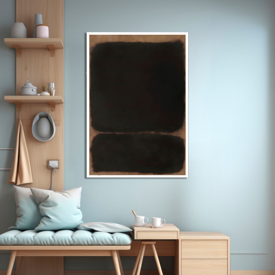 Mark Rothko Style Abstract Wall Art - Image 4