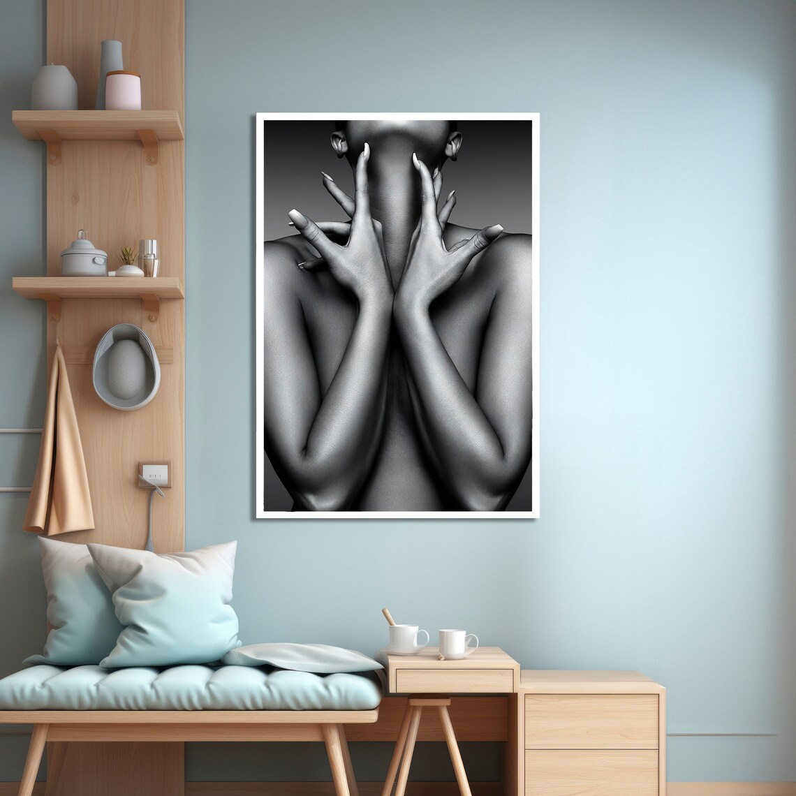 Sensuality And Graceful Hands, Elegant Composition - Image 4