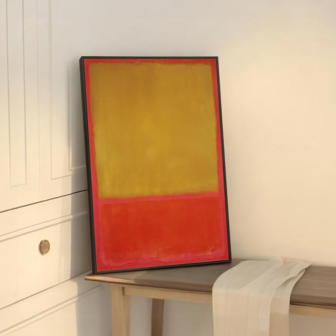 Golden Harmony Abstract Art By Mark Rokhto - Image 5