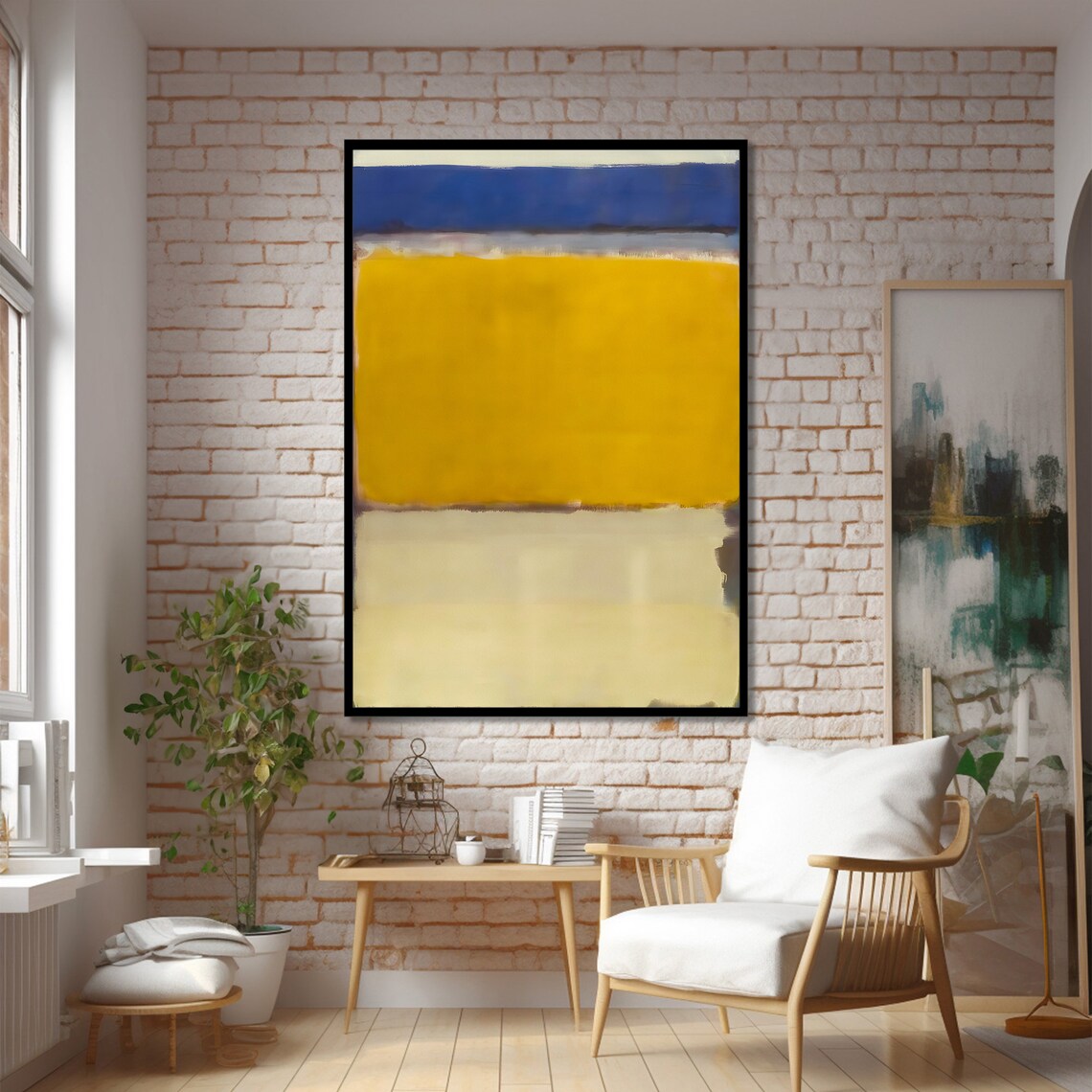 Mark Rokhto Inspired Abstract Art, Minimalist Decor - Image 2