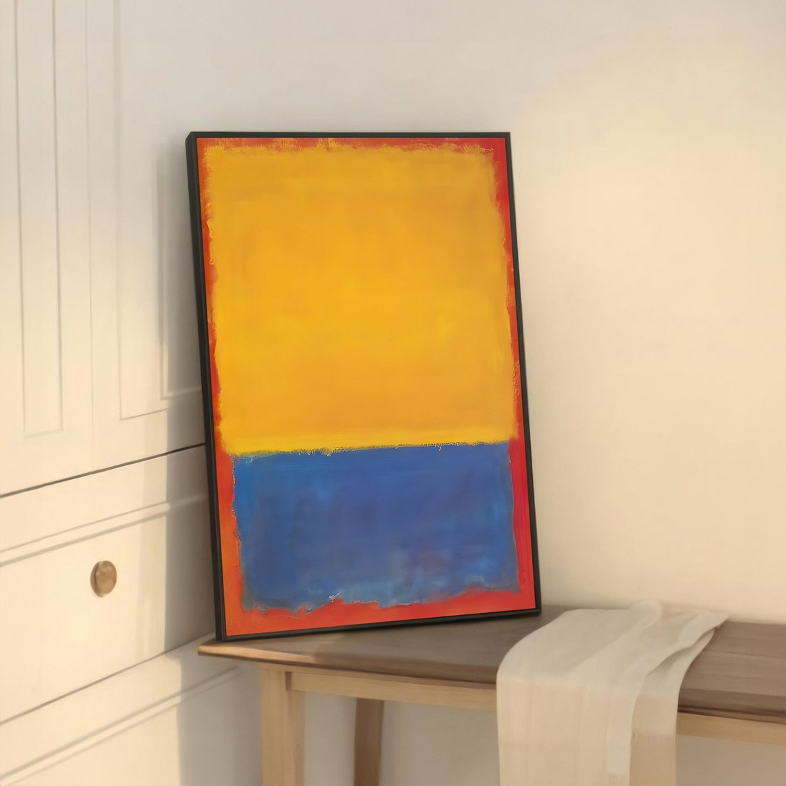 Mark Rothko Style Abstract Art Print - Image 5