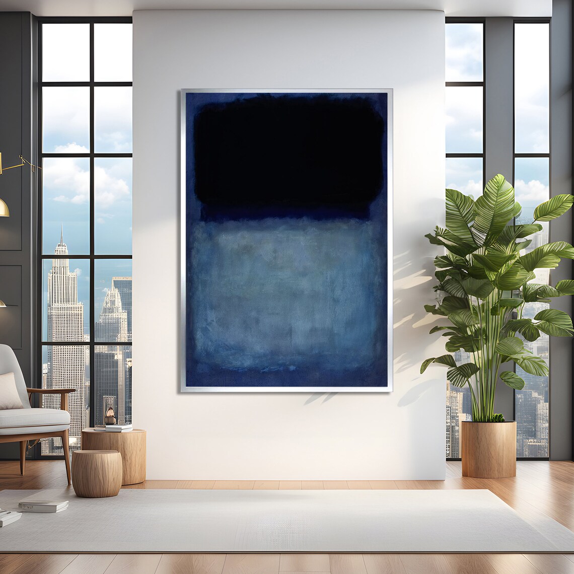 Mark Rokhto Inspired Abstract Art, Modern Decor - Image 3