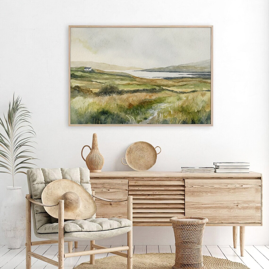 Dingle Peninsula Watercolor Art Print, Ireland - Image 4