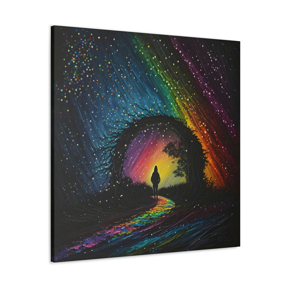 A Path To Another World, Abstract Modern Art Print - Image 3