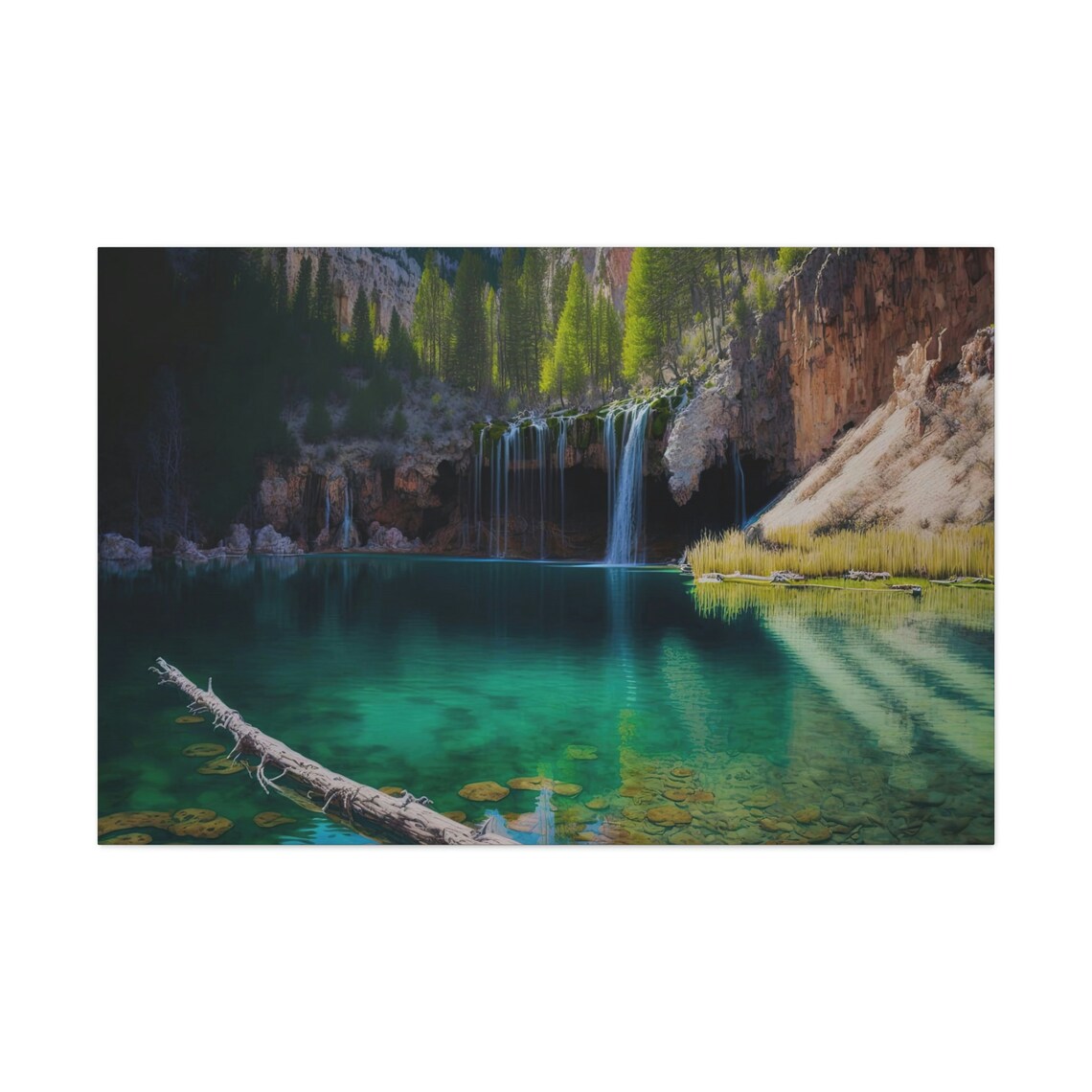 Hanging Lakes Colorado Landscape Art Print