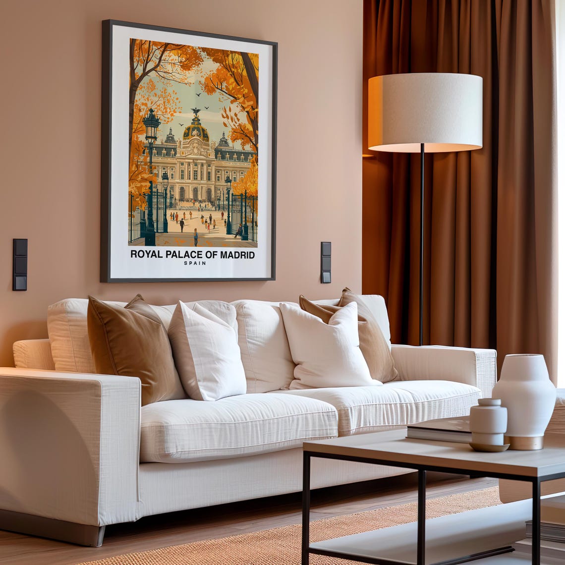 Royal Palace Of Madrid Travel Print Wall Art Madrid Spain City Print Royal Palace Of Madrid Travel Gift Royal Palace Of Madrid Poster - Image 4