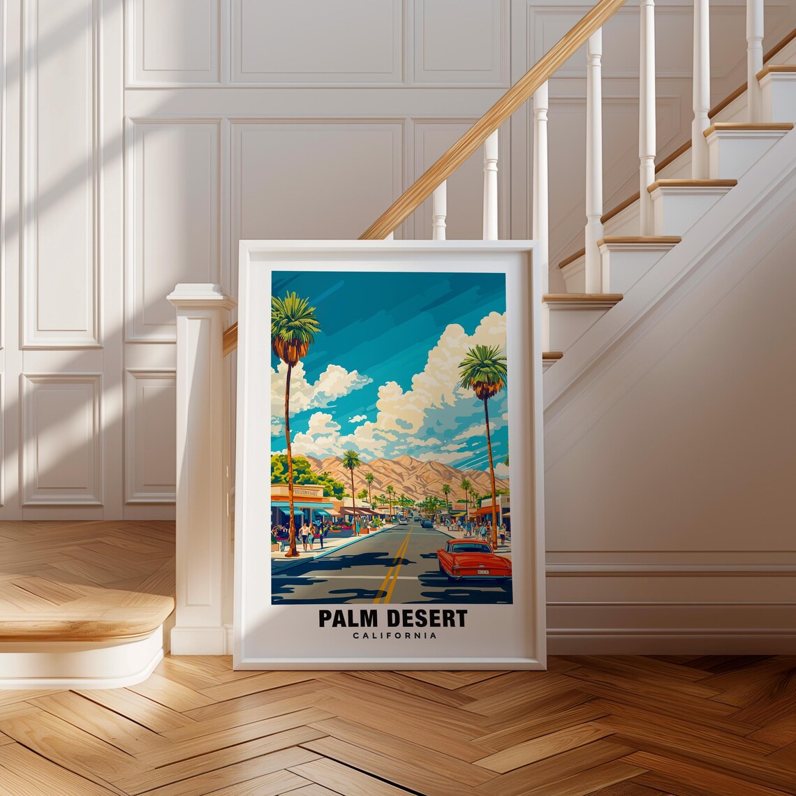 Palm Desert Print Usa Poster Palm Desert Views Palm Desert City Palm Desert Landscape Usa Charm Palm Desert Beauty Palm Desert Art